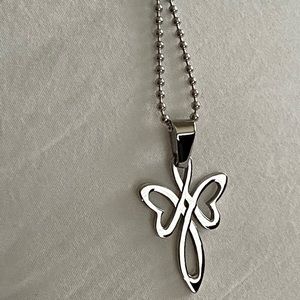 Angel Cross Necklace